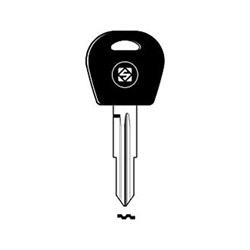 Silca DWO4RAP Key Blank with Plastic Head for Daewoo Cars and Machinery