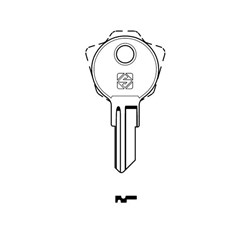 Silca ELS1 Key Blank for Eledis Cylinders