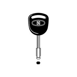 Silca FO21P Key Blank for Ford, Jaguar and Mazda Cars Plastic Head