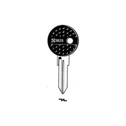 Silca GT10CP Key Blank with Plastic Head - *Sold in Box of 25EA*