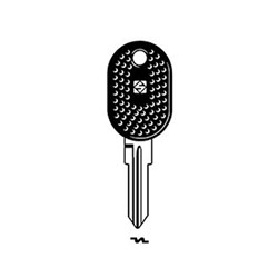 Silca GT15RP Key Blank with Plastic Head