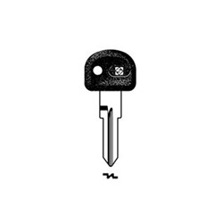 Silca GT7BP Key Blank with Plastic Head