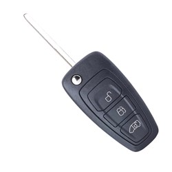 Silca Remote Auto 3 Button with Flip Blade HU101 ID6E-63 to suit Ford