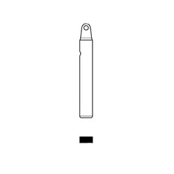 Silca HU202T Key Blank for Volkswagen Seat and Cupra Blade only