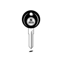 Silca HU48P Key Blank with Plastic Head