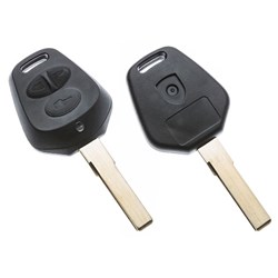 Silca Automotive Key and Remote Replacement Shell for 3 Button Porsche HU66 Profile HU66RS8