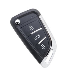 Silca Remote Auto 3 Button with Flip Blade HU66 & HU162 ID88 to suit VAG