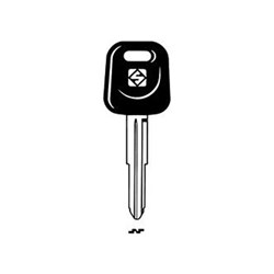 Silca HYN4P Key Blank with Plastic Head
