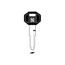Silca ISU3P Key Blank with Plastic Head
