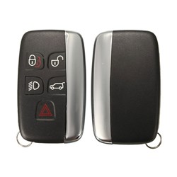 Silca Automotive Remote Replacement Shell for Land Rover and Jaguar 5 Button Smart Key LDRRS11