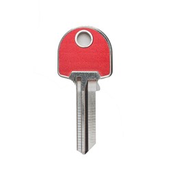 Silca LW4LVR Key Blank for Lockwood Cylinders in Velvet Red
