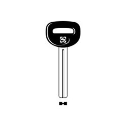 Silca MAZ23LP Key Blank with Plastic Head for Mazda Cars