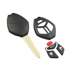 Silca Automotive Key and Remote Replacement Shell for 4 Button Mitsubishi MIT11R Profile MIT11R4B