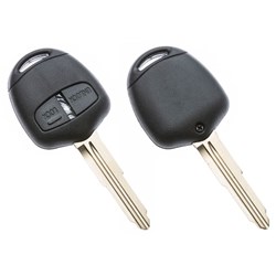 Silca Automotive Key and Remote Replacement Shell for 2 Button Mitsubishi MIT11R Profile MIT11RRS2