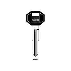 Silca MIT6RP Key Blank with Plastic Head