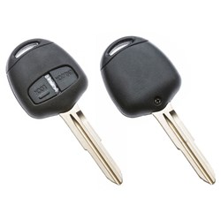 Silca Automotive Key and Remote Replacement Shell for 2 Button Mitsubishi MIT8 Profile MIT8RS2