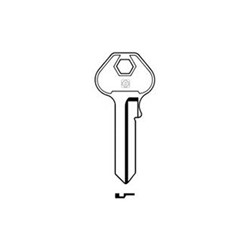 Silca MS8 Key Blank for Master Cylinders and Padlocks