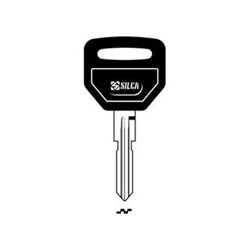 Silca NE59CP Key Blank with Plastic Head