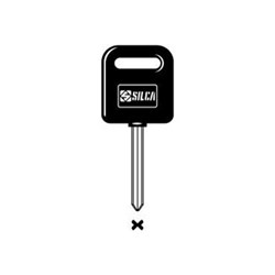 Silca NE70P Key Blank with Plastic Head