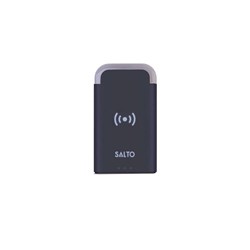 Salto XS4 One esc. replacement Mifare & BLE reader, black colour