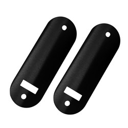 Borg Digital Scar Plate to suit 5000 Series Matt Black Pack of 2