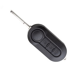 Silca Auto Key SIP22R Profile Flip Blade with 3 Button Remote to suit Fiat Iveco - CSIP22R34