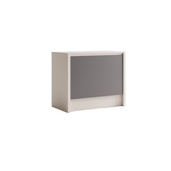 Silca Point Shop Display Unit Double Counter with Shelves and Dividers 104cm - ASP3026