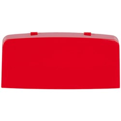 STI EURO STOPPER HORN SHELLS  RED Pkt=5