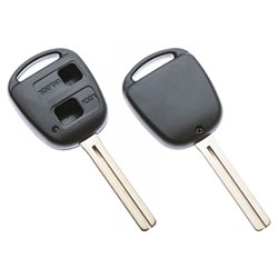 Silca Automotive Key and Remote Replacement Shell for 2 Button Toyota TOY40 Profile TOY40BRS2