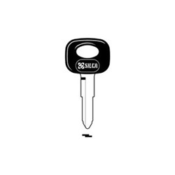 Silca TOY4P Key Blank with Plastic Head for Toyota Cars