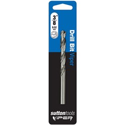 SUTTON DRILL HSS 3/8 JOBBER D105 VIPER ANSI B94-11 CD