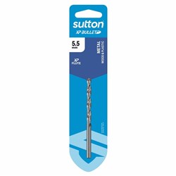 Sutton Bullet Jobber Drill Bit HSS, 5.5mm Diameter - D220H0550