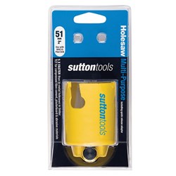 SUTTON HOLESAW H111 51mm 3 TOOTH M/PURPOSE TCT