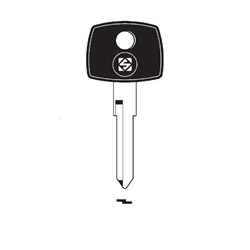Silca YM15 Transponder Key Blank for Dodge, Mercedes, Volkswagen Cars and Trucks Empty Less Chip