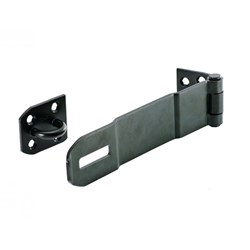 TOKOZ LRG HASP & STAPLE P110/I/240 (240mm x 56mm) BLK DP