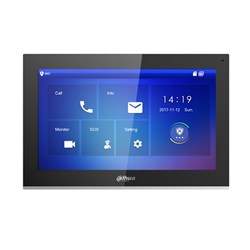 DAHUA IP 10inch TFT Touch Screen, Black