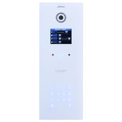 DAHUA IP Apartment Outdoor Station, White Glass Finish, IP65 (Requires DH12VDC2A)
