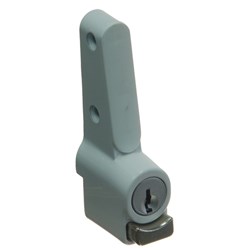 Whitco Push Lock CYL4 Profile for Sliding Windows in White - W2201316C4