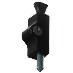 Whitco Window Bolt CYL4 Profile in Black - W2203317C4