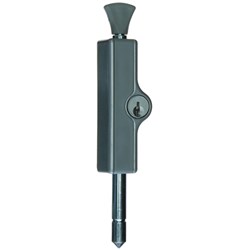 Whitco Patio Bolt CYL4 Profile in Silver - W2206311C4