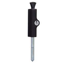 Whitco Patio Bolt with 29mm Extended Bolt in Black - W2207517C4