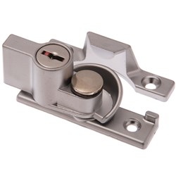 Whitco Window Sash Lock Keyed in Satin Chrome - W273305