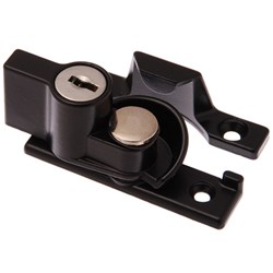 Whitco Window Sash Lock Keyed in Black - W273317