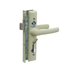 Whitco Tasman Escape Hinged Security Door Lock Kit without Cylinder in Primrose - W807019