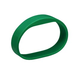SALTO WBM01KGS-5 Contactless smart silicone bracelet MIFARE 1KByte, Green, Small, Pack of 5