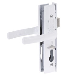 Yale Quattro Hinged Security Door Lock No Cylinder (Replaces MK3 Tasman) White - Y8104WHT