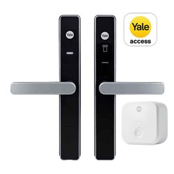 Yale Unity Security Screen Door Lock with Connect Bridge Silver - YUR/SSDL/BDG/SIL