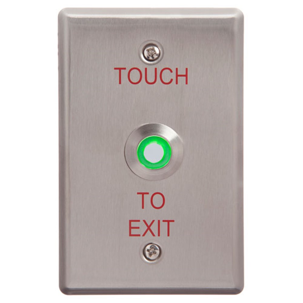 Stainless Steel Exit Button Out Unlock Piezoelectric Push to for Access Control 