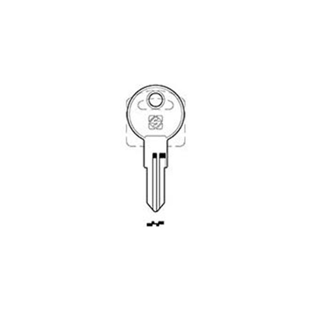 Tresorschlüssel Safe Schließfachschlüssel Keyblank Silca 5BDE1 