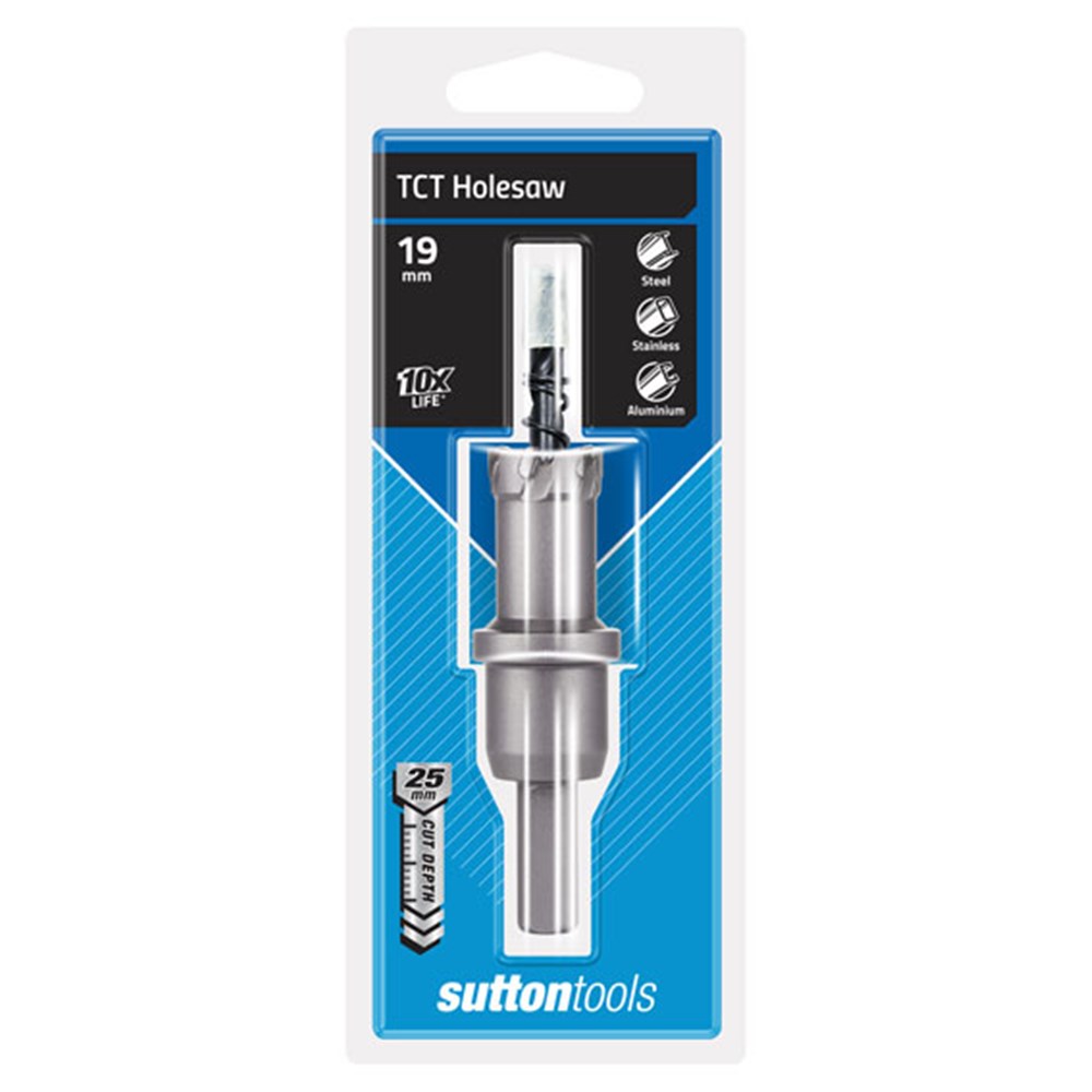 SUTTON TCT HOLE CUTTER H117 19mm x 25mm 